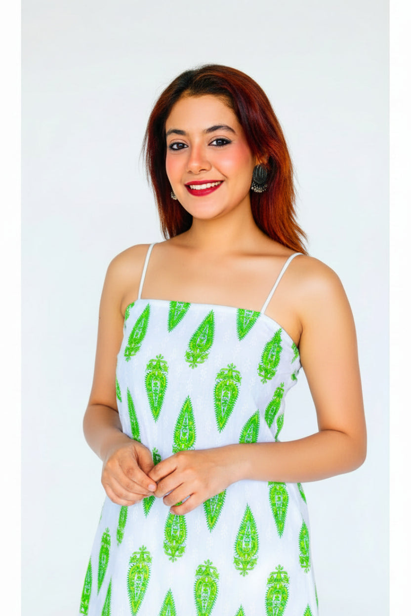 Printed cotton kurti